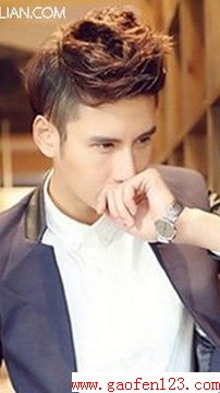 男生短发无刘海发型 露出你帅气的额头与脸庞吧