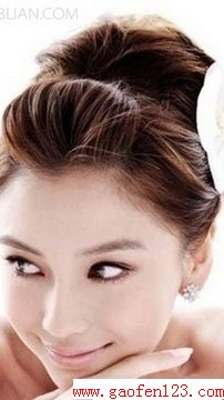 韩式婚纱照新娘发型集 助你打造完美韩式新娘造型