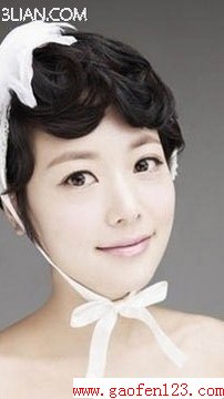 韩式婚纱照新娘发型集 助你打造完美韩式新娘造型